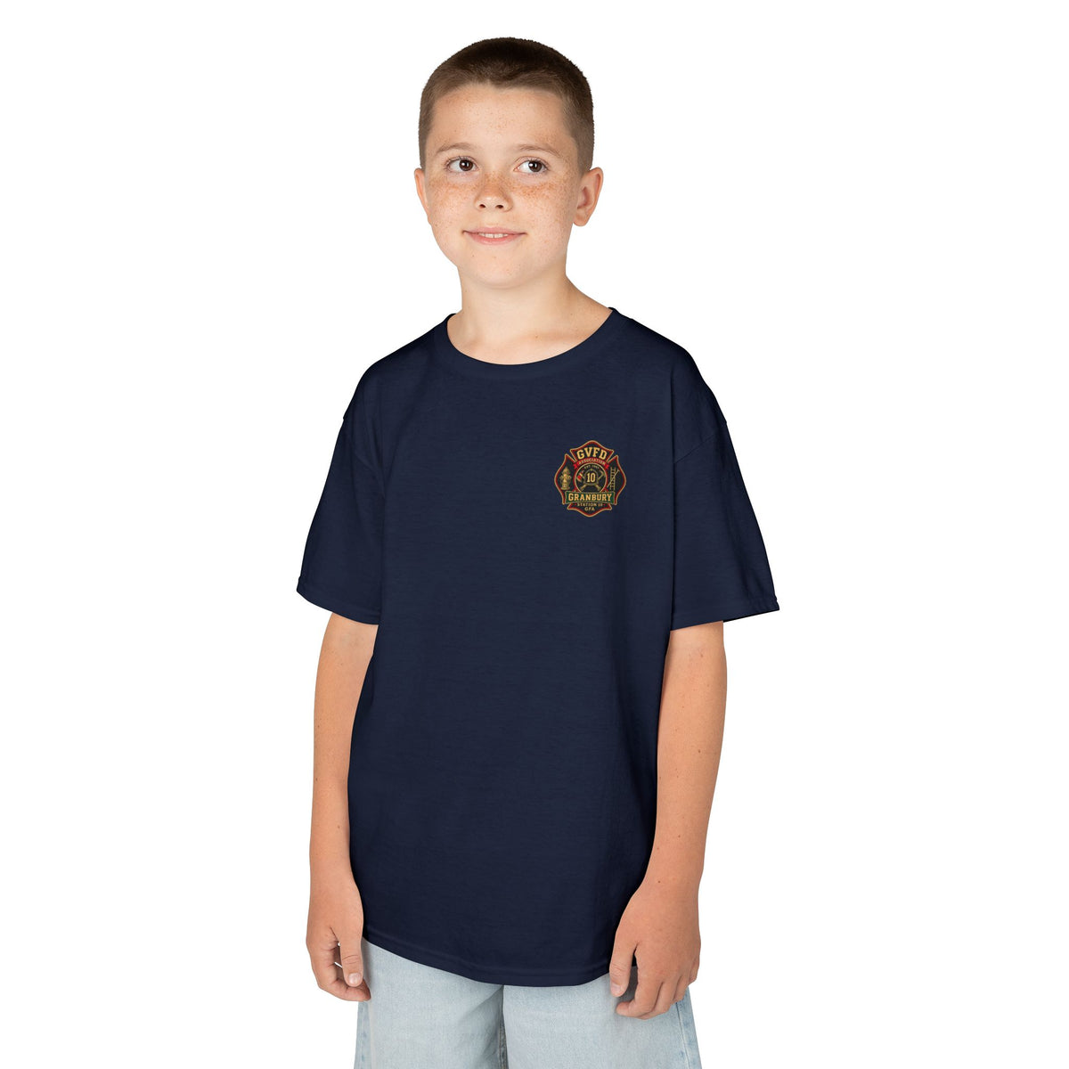 Granbury GVFD Station 10 Youth Firefighter T-Shirt