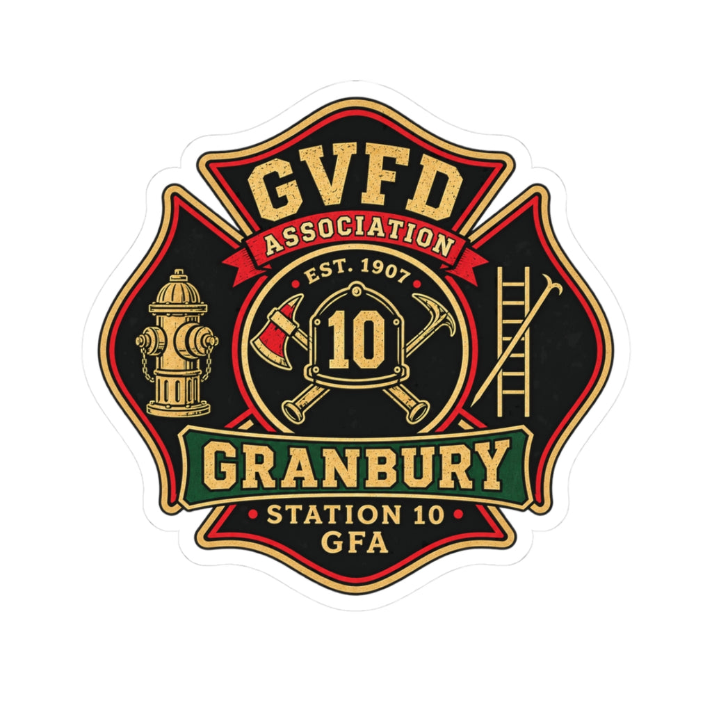 GVFD Association Badge Sticker