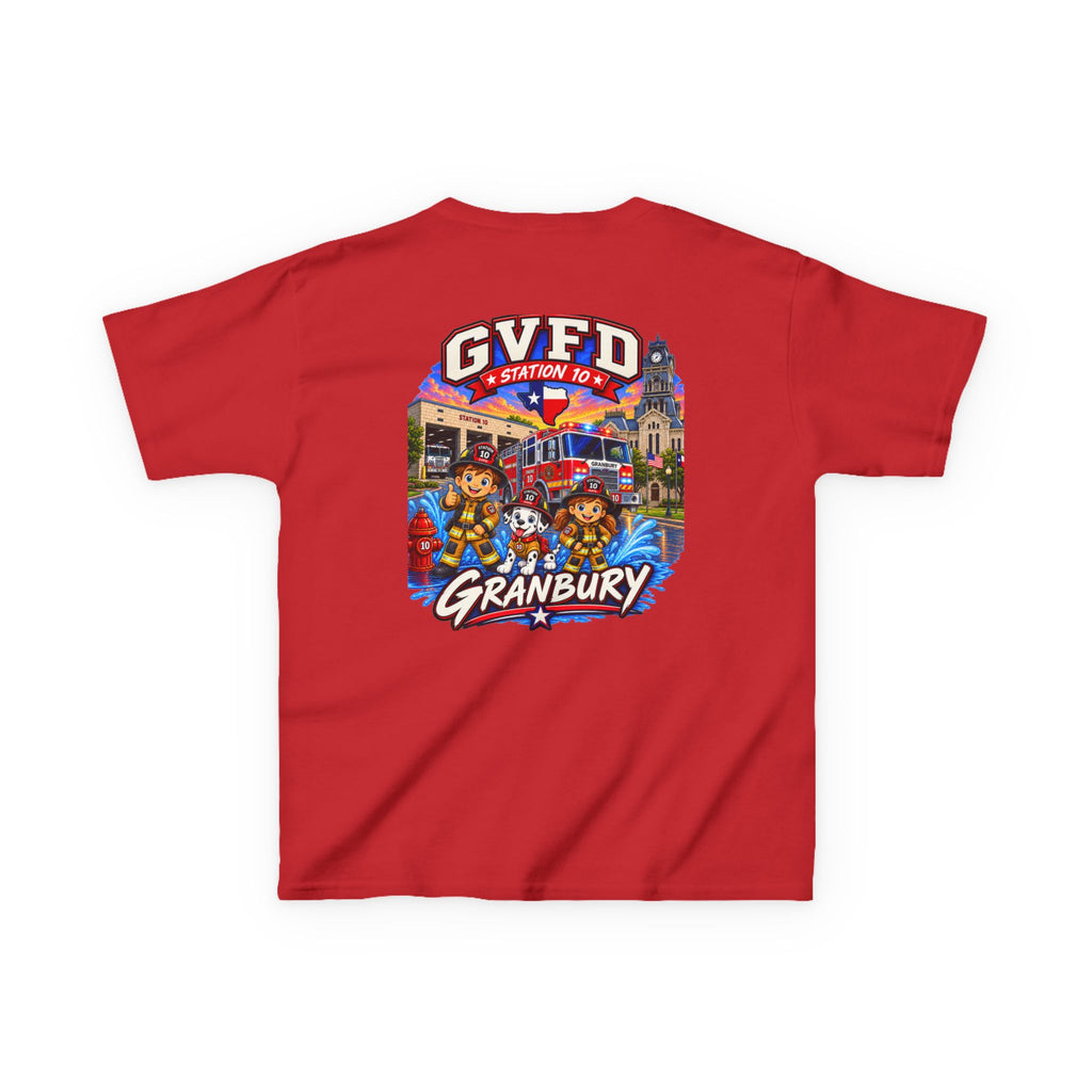 Granbury GVFD Station 10 Youth Firefighter T-Shirt