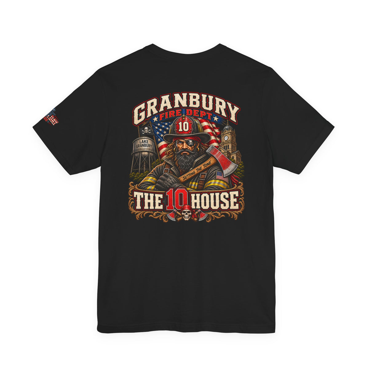 Granbury Fire Dept. “The 10 House” Labor Day 2026 Tee