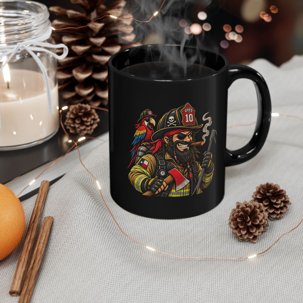 GVFD Station 10 Pirate Firefighter Mug
