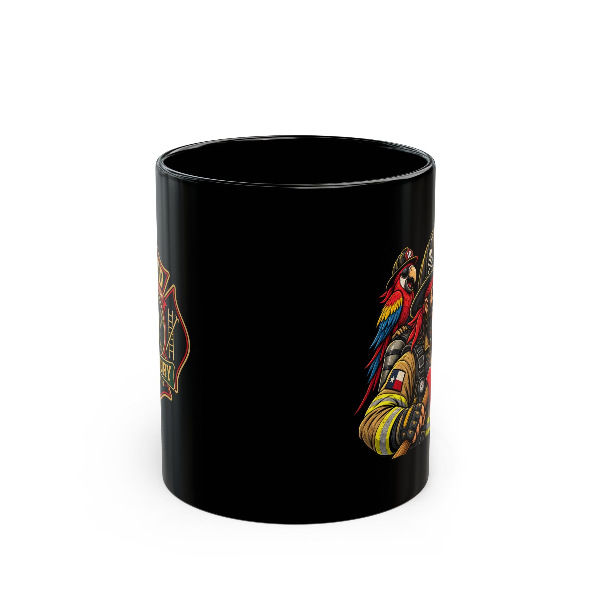 GVFD Station 10 Pirate Firefighter Mug