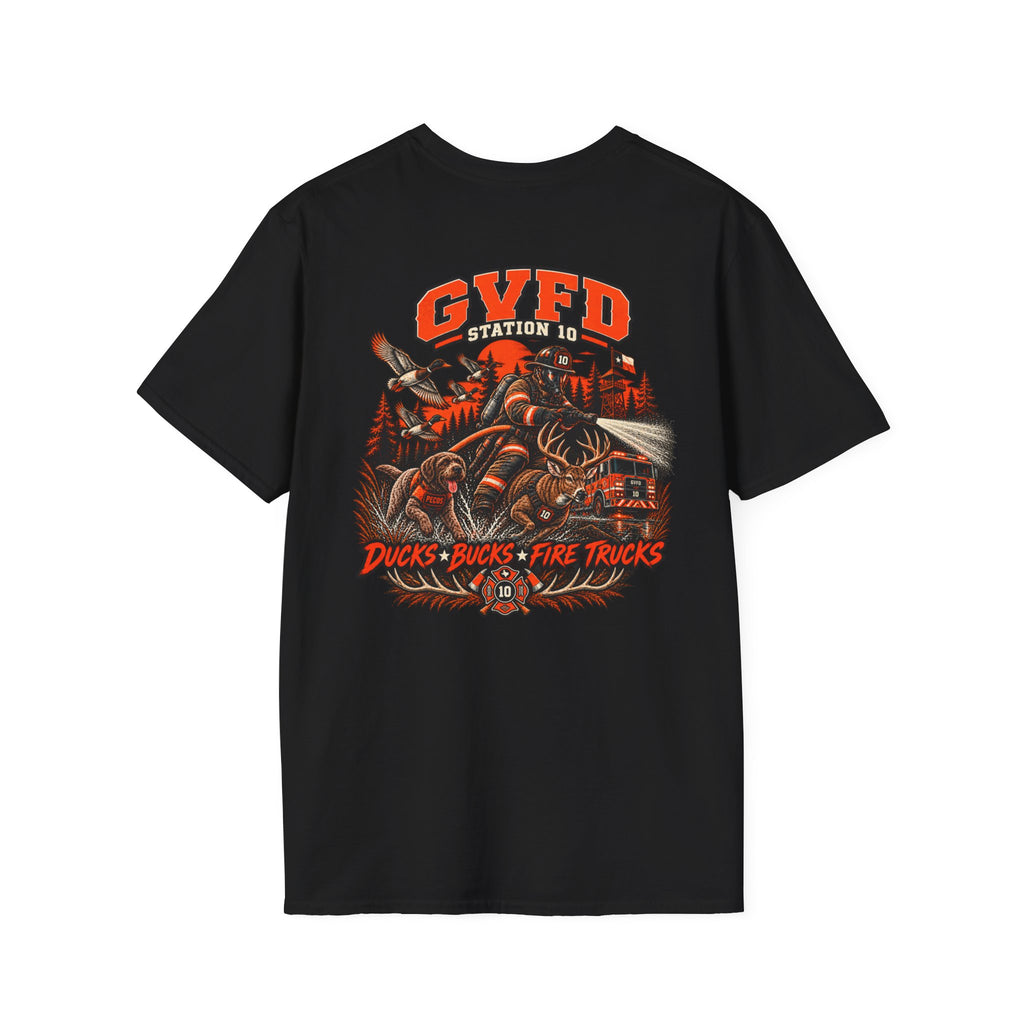 “Ducks, Bucks & Fire Trucks” T-Shirt