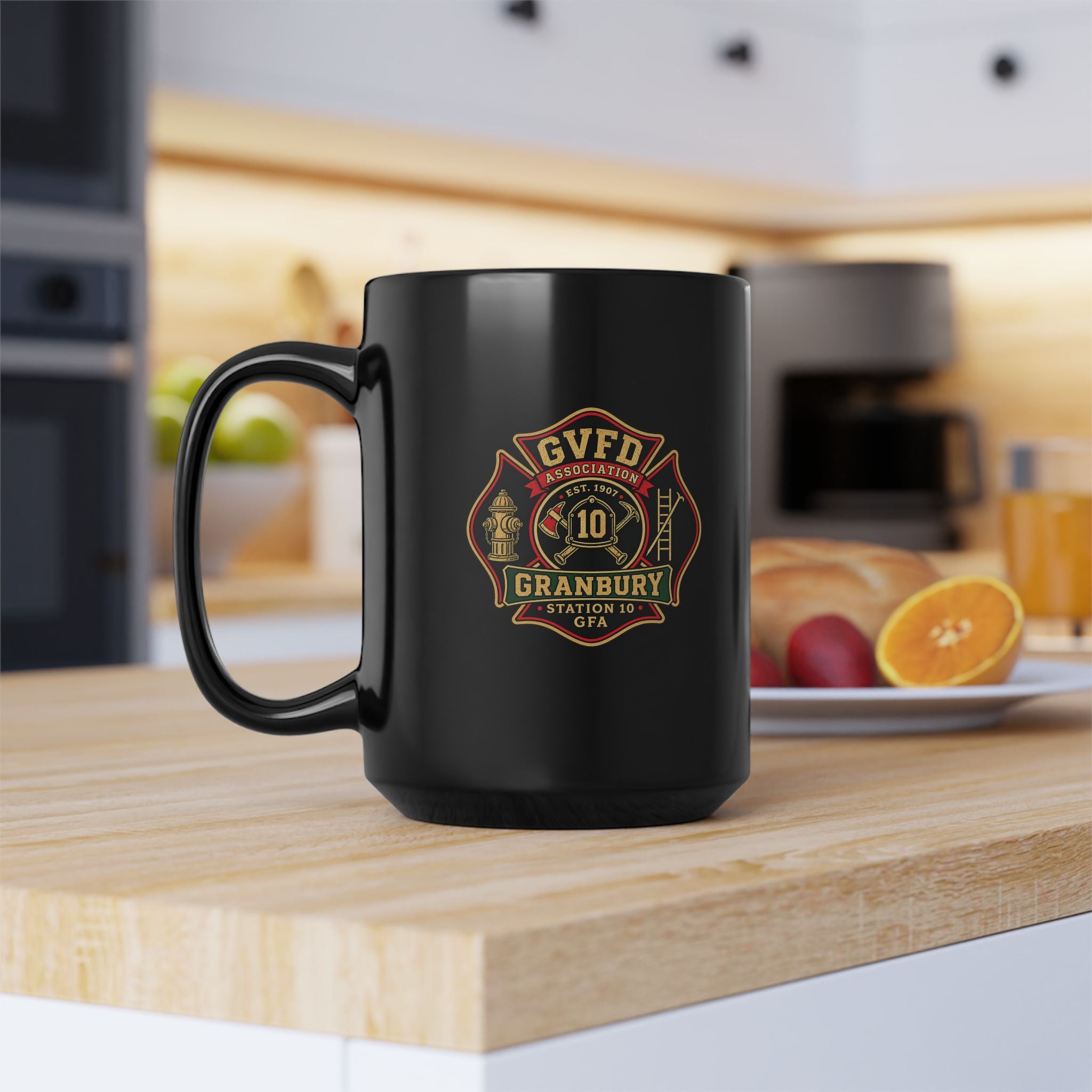 GVFD Station 10 Pirate Firefighter Mug