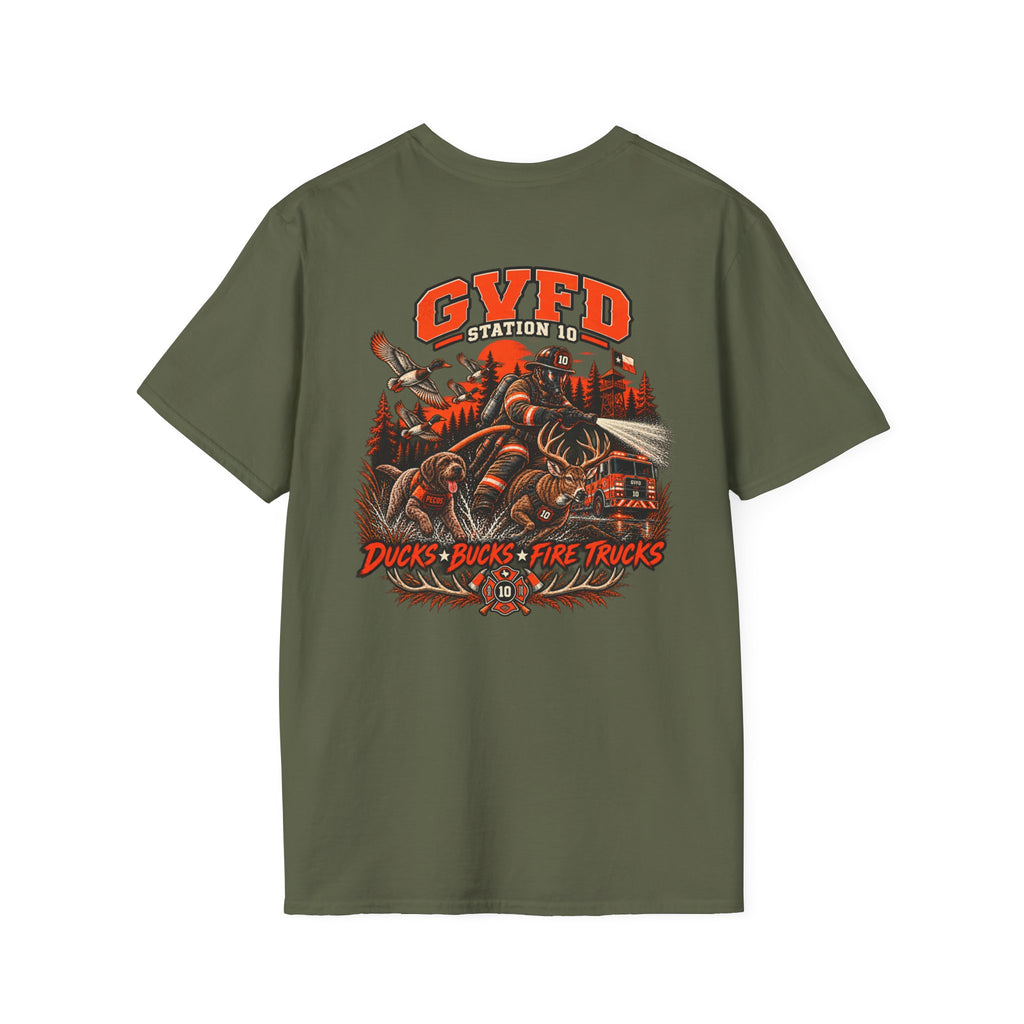 “Ducks, Bucks & Fire Trucks” T-Shirt